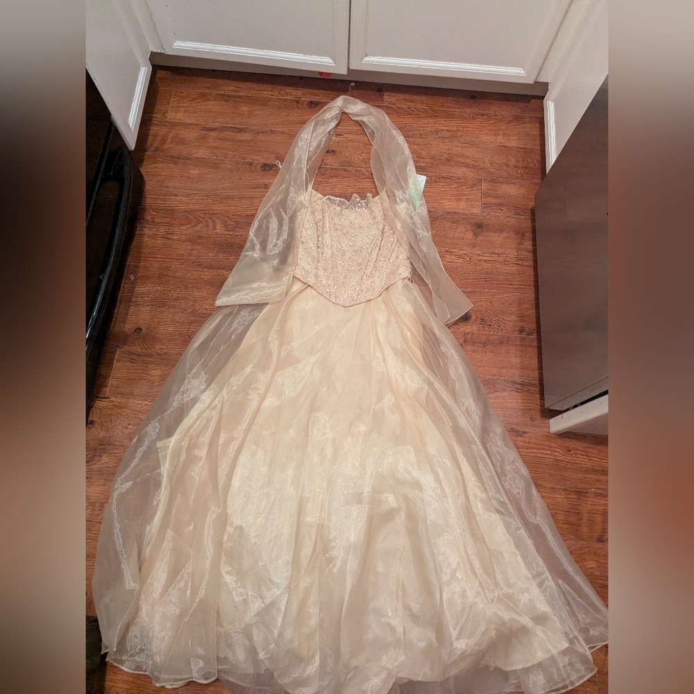 Stunning 90's Formal Gown